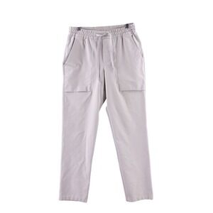 Lululemon Lab Men's Size Small Gray/Stone Elastic Waist Patch Pocket Pants